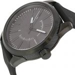 Diesel Men's Rasp Black IP Silicone Watch