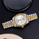 Men Watches Luxury Sapphire Crystal Lens with Two Tones