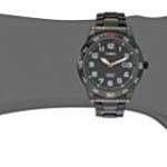 Timex Men's Fieldstone Way Black Stainless Steel Expansion Band Watch