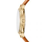 Michael Kors Women's Cynthia Brown Leather Watch MK2712