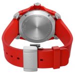 Gucci Dive Red Dial Red Rubber Men's Watch