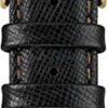 TIMEX Black Leather Watch-TW2R90400