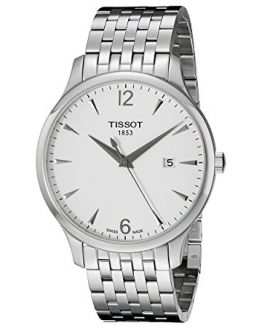 Tissot Men's T0636101103700 Tradition Round Silver-Tone Bracelet Watch