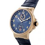 Ulysse Nardin Marine Chronometer Manufacture 18k Rose Gold Watch
