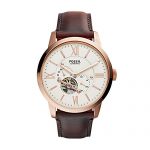 Fossil Men's ME3105 Analog Display Automatic Self Wind Brown Watch