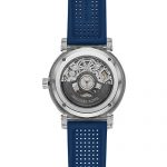 Michael Kors Men's Greer Automatic Watch with Silicone Strap, Blue