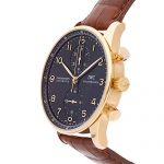 IWC Portugieser Mechanical (Automatic) Black Dial Mens Watch IW3714-15
