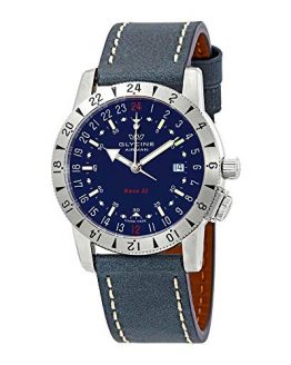 Glycine Airman Base 22 Purist Automatic Blue Dial Men's Watch GL0204