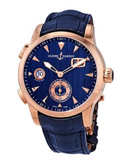 Ulysse Nardin Classic Dual Time Automatic Men's GMT Limited Edition Watch 3346-126LE/93