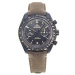 Omega Speedmaster Moonwatch Co-Axial Black Dial Chronograph Automatic Mens Watch 31192445101006
