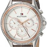 Tommy Hilfiger Women's Casual Stainless Steel Quartz Watch with Leather Strap