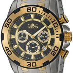 Invicta Men's Pro Diver Quartz Watch with Two-Tone-Stainless-Steel Strap, 26 (Model: 22322)