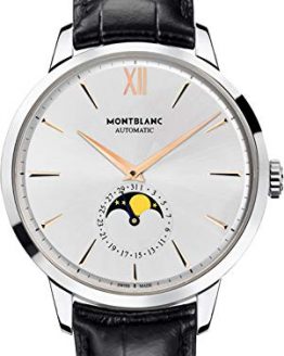 Montblanc Heritage Spirit Silvery White Dial Automatic Mens Watch 111620