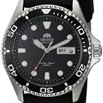 Orient Men's 'Ray II Rubber' Japanese Automatic Stainless Steel Diving Watch, Color:Silver-Toned (Model: FAA02007B9)