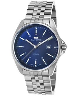 Glycine 3890-18S-Mb Men's Combat 6 Automatic Stainless Steel Blue Dial Ss Watch