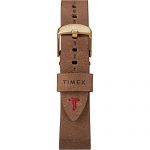 Timex Mens Chronograph Quartz Watch with Leather Strap
