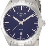 Tissot PR 100 Blue Dial Stainless Steel Quartz Men's Watch