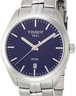 Tissot PR 100 Blue Dial Stainless Steel Quartz Men's Watch T1014101104100