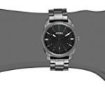 Fossil Men's Machine Smoke Stainless Steel Bracelet Watch