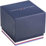 Tommy Hilfiger Men's Sport Luxury Stainless Steel Watch with Black Leather Band