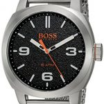 HUGO BOSS Men's Cape Town Casual Quartz Watch with Stainless-Steel Strap, Silver, 22 (Model: 1550013)
