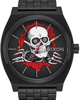 NEW Nixon Time Teller Watch Powell Peralta Bones Brigade Ripper Black