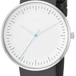 Fossil Men's The The Essentialist Stainless Steel Quartz Leather Strap, Black, 22 Casual Watch (Model: FS5471)