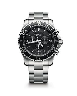 Victorinox Swiss Army Maverick Stainless Steel Chronograph Watch