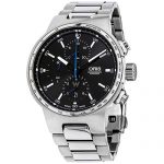 Oris Men's 'Williams F1' Swiss Automatic Stainless Steel Dress Watch, Color:Silver-Toned (Model: 77477174154MB)