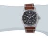Victorinox Swiss Army Men's Air Boss Black Dial Brown Strap Watch