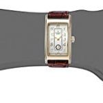 Peugeot Men's Classic Vintage Contour Leather Band Watch