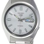 Seiko Men's SNXS73K Seiko 5 Stainless Steel Siver Dial Watch