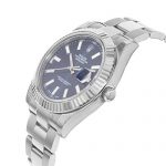 NEW Rolex Datejust II Stainless Steel and 18K White Gold Blue Dial Mens watch BLIO by Rolex