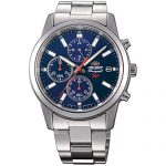 Orient Sports Watch FKU00002D0 - Stainless Steel Gents Quartz Chronograph