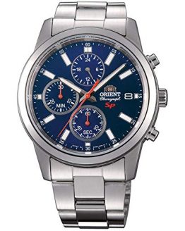 Orient Sports Watch FKU00002D0 - Stainless Steel Gents Quartz Chronograph