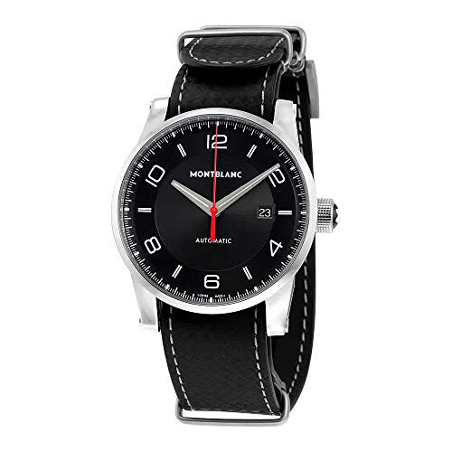 Montblanc Timewalker Urban Speed UTC E-Strap Automatic Black Dial Mens Watch 113850