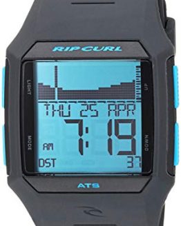 Rip Curl Men's Quartz Sport Watch with Polyurethane Strap, Blue, 30.2 (Model: A1119BLT1SZ)