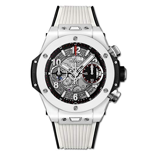 Hublot Unico White Ceramic 42mm Watch 441.HX.1170.RX