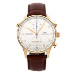 IWC Portuguese Mechanical (Hand-Winding) Silver Dial Mens Watch IW3712-03 (Certified Pre-Owned)