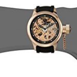 Invicta Men's Russian Diver Rose Gold-tone Stainless Steel Skeleton Watch