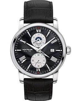 Montblanc 4810 Dual Time Black Dial Automatic Men's Watch 114858