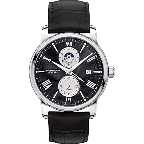 Montblanc 4810 Dual Time Black Dial Automatic Men's Watch 114858