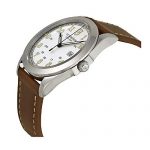 Victorinox Infantry White Dial Leather Strap Mens Watch