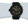 Nixon Men's October Leather Digital Display Watch
