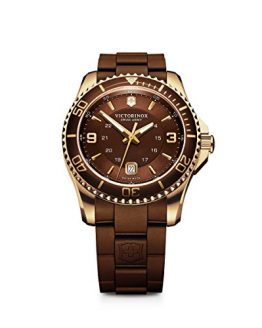 Victorinox Men's 241608 Maverick Analog Display Swiss Quartz Brown Watch