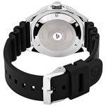 Orient Men's Kano Silicone Band Red Bezel Black Dial Automatic Dive Watch