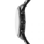 Fossil Men's 44mm Townsman Quartz Watch with Stainless-Steel Strap, Black