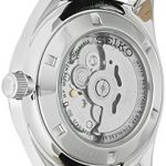 Seiko Men's 'Recraft Series' Japanese Automatic Stainless Steel and Black Leather Dress Watch