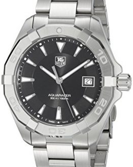 TAG Heuer Men's 'Aquaracer' Quartz Stainless Steel Dress Watch