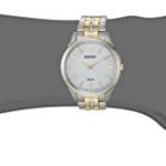 Seiko SUP864 Men's Solar-Powered Two-Tone Watch - Unmatched Elegance and Eco-Friendly Precision